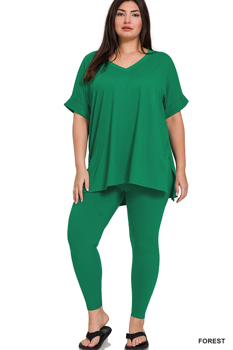 PLUS SIZE LOUNGE SET