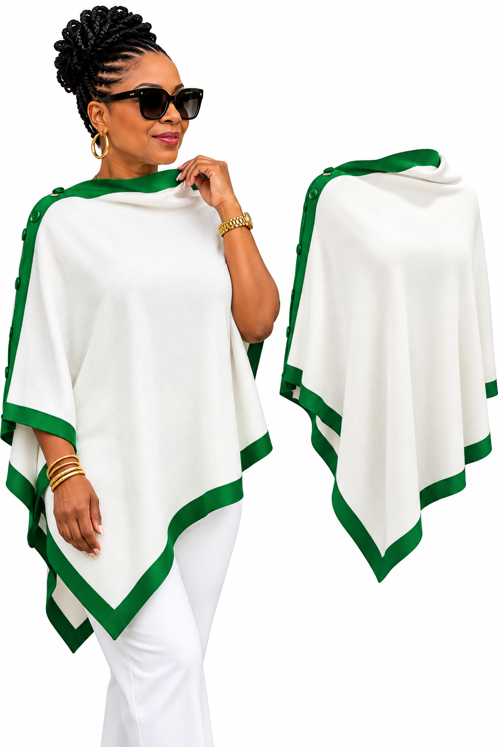 Signature Trim Shawl